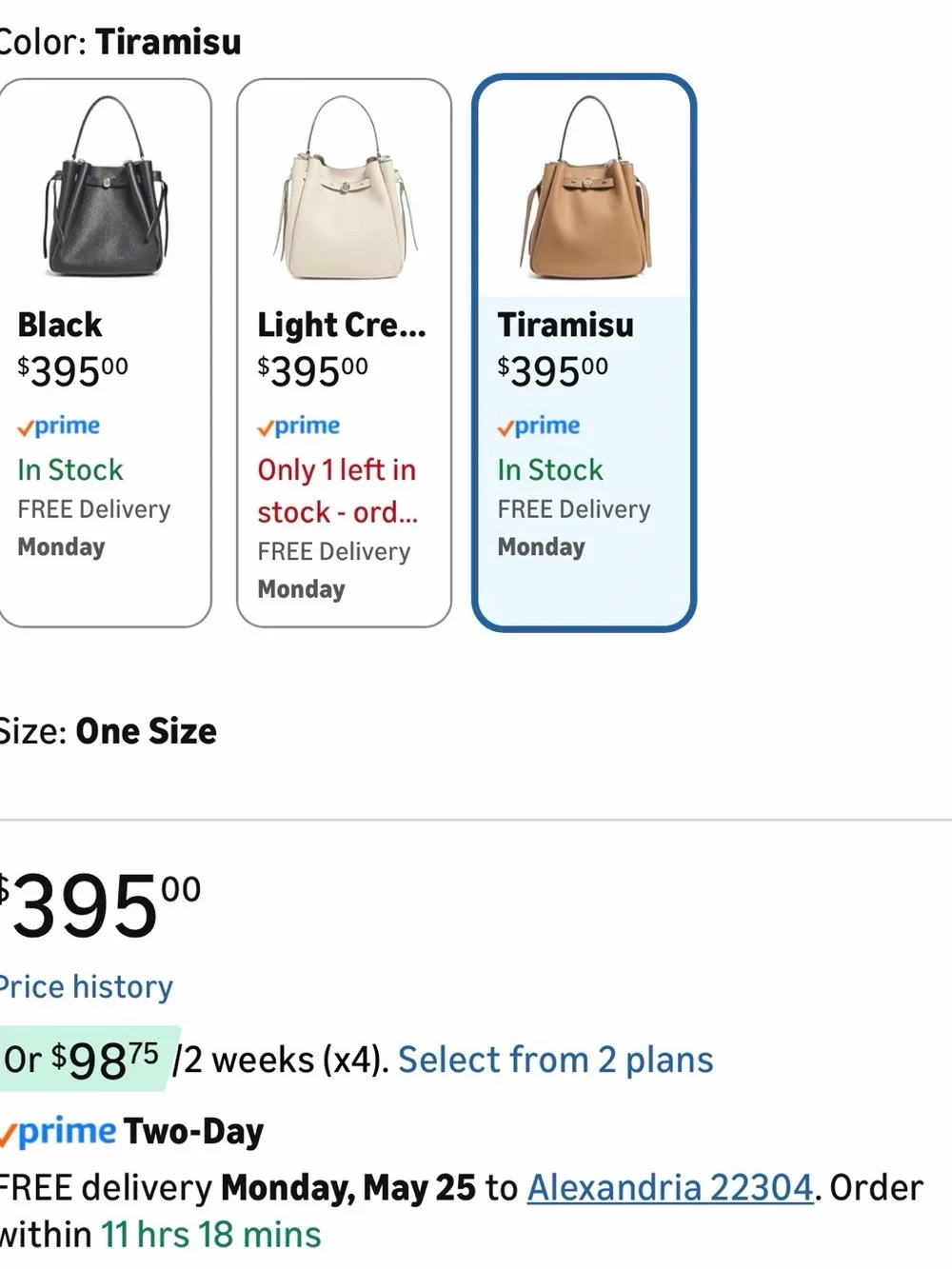 Tory Burch Romy Bucket Bag - Tiramasu - Picture 11 of 12